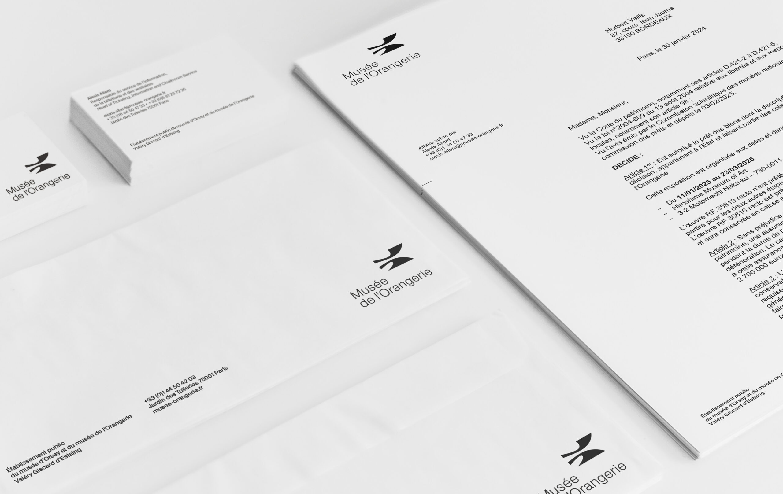 Stationery LOGO-Orangerie Stationery LOGO-Orangerie
