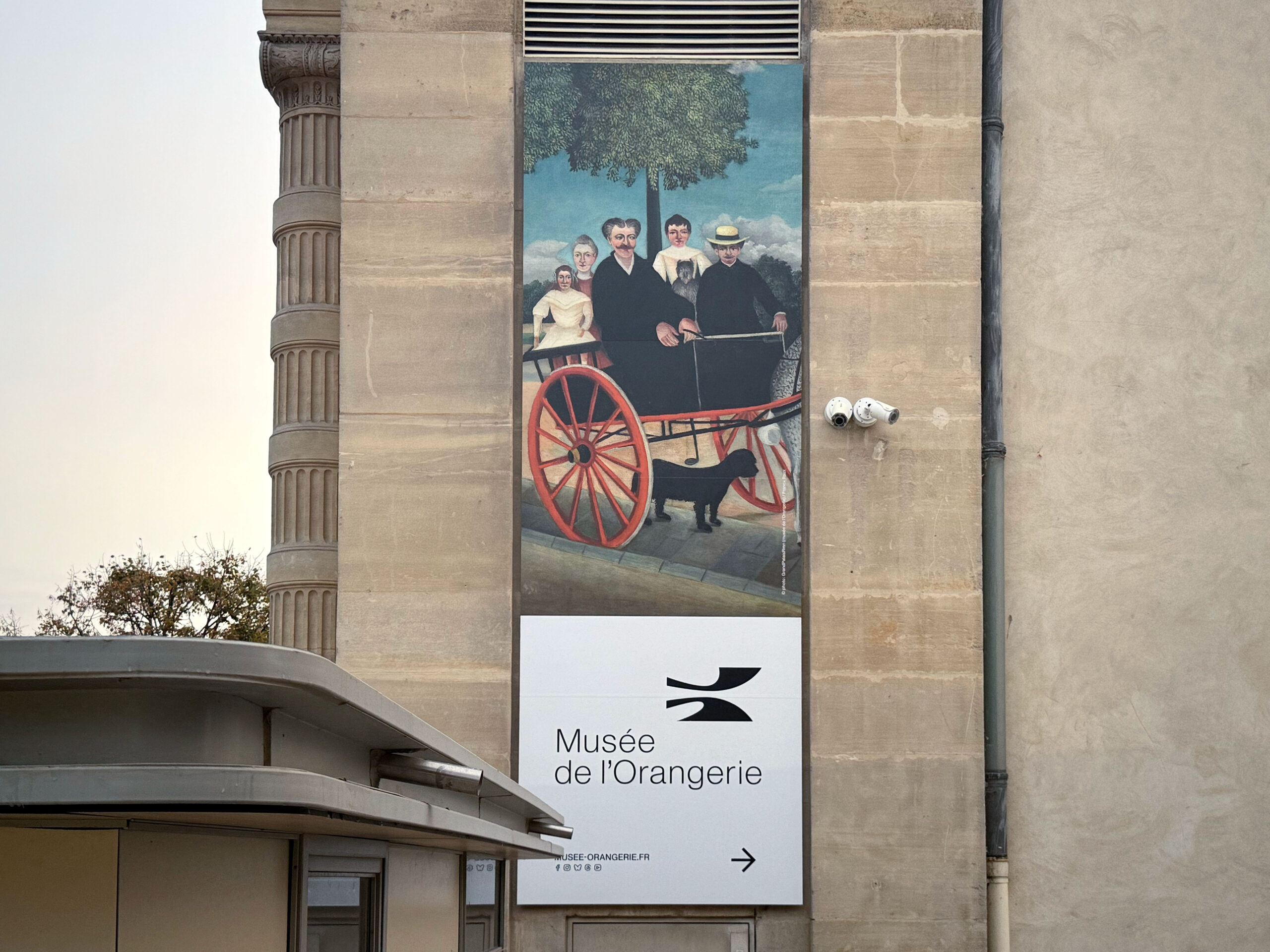 → Musée de l'Orangerie - Signalétique